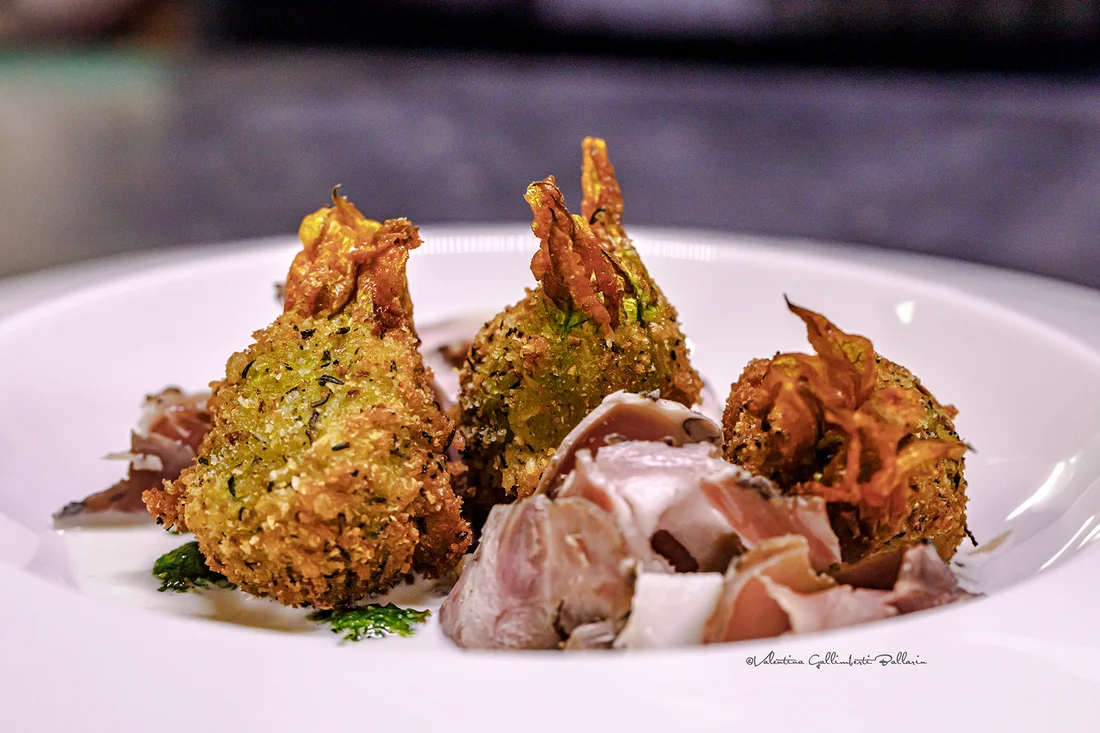 Fiori di zucca fritti