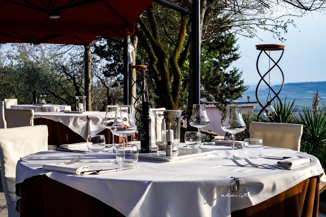 Vista dalla terrazza del Tavern